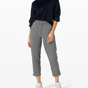 lululemon beyond the studio crop 25" asphalt grey